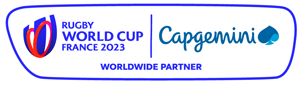 Rugby World Cup France 2023 Capgemini logo