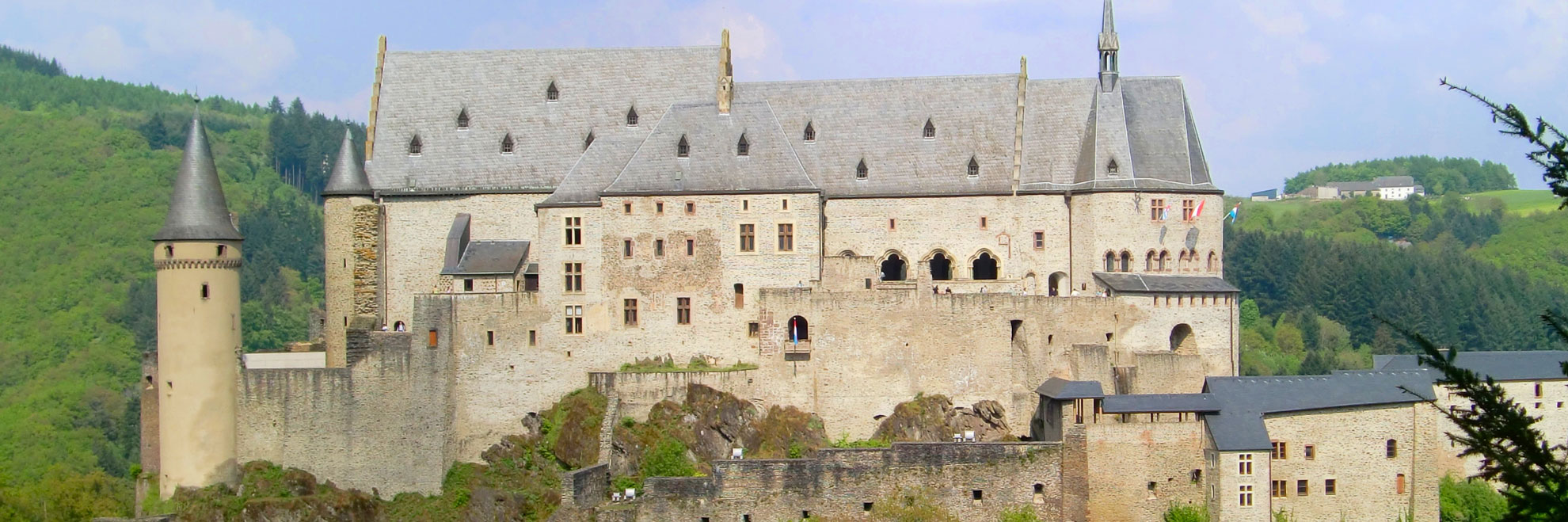 Castle in luxembourg